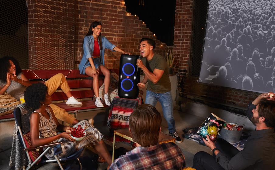 JBL Partybox 310 Lys opp natten - Image