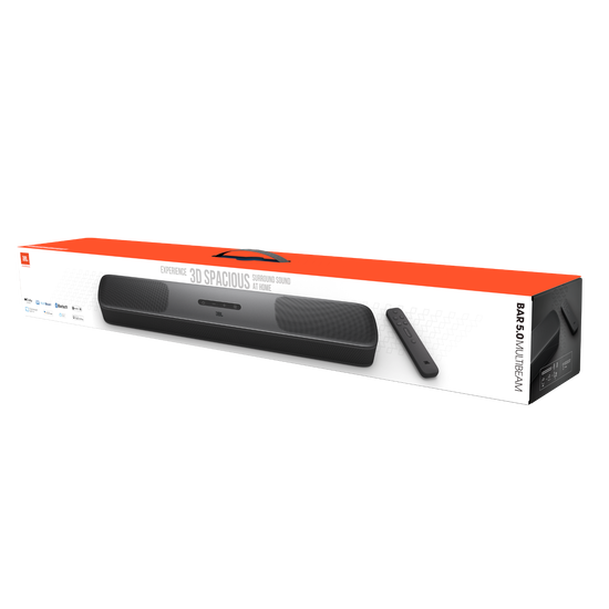 Bar 5.0 MultiBeam | Lydplanke med 5 kanaler leveres med MultiBeam