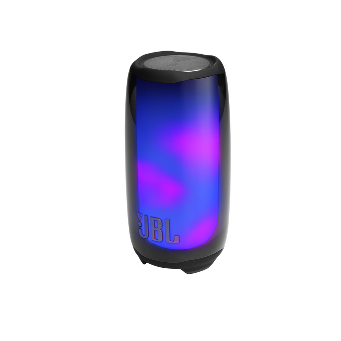 JBL Pulse 5 - Black - Portable Bluetooth speaker with light show - Left image number null