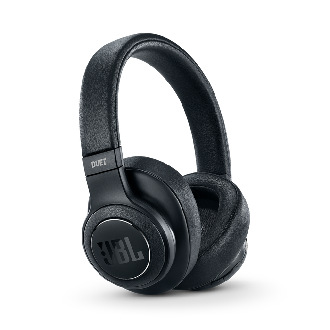 JBL Duet NC - Black Matte - Wireless over-ear noise-cancelling headphones - Hero image number null