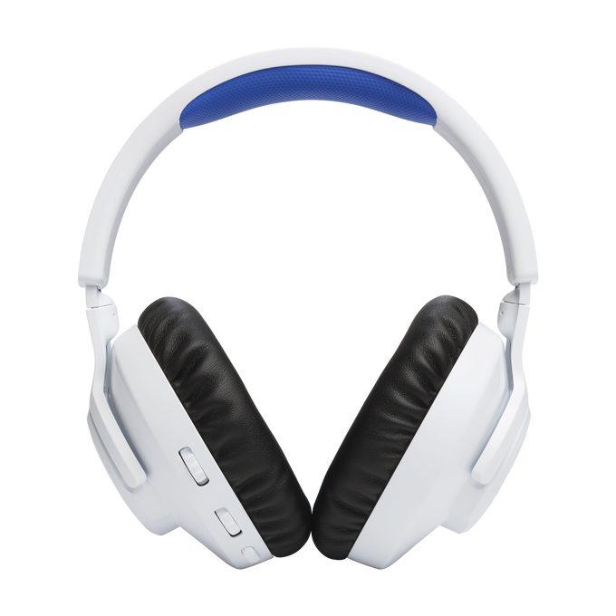 JBL Quantum 360P Console Wireless - White - Wireless over-ear console gaming headset with detachable boom mic - Back image number null