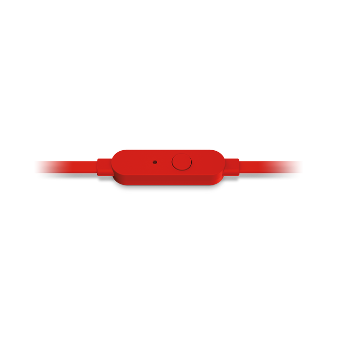 JBL Tune 110 - Red - In-ear headphones - Detailshot 2 image number null