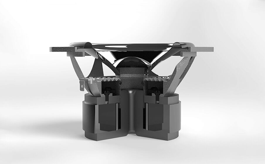 HDI-4500 5.25" (130mm) Advanced Aluminum Matrix cast-frame woofers. - Image