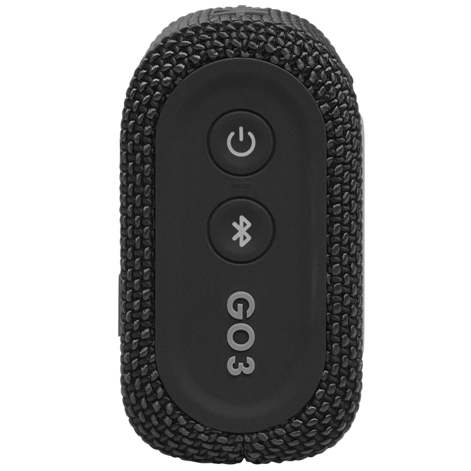 JBL Go 3 - Black - Portable Waterproof Speaker - Right image number null
