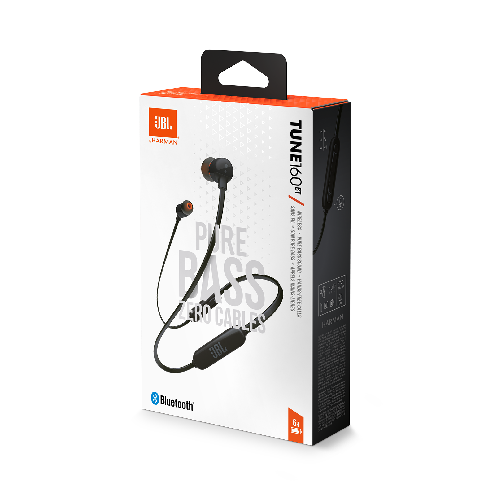JBL TUNE 160BT | Wireless in ear headphones JBL TUNE 160 | In ear headphones